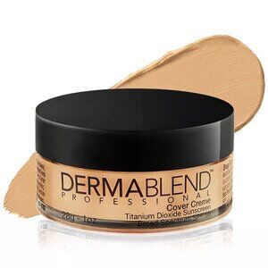 NIB ✅DERMABLEND #20W CASHEW BEIGE Cover Creme Full Coverage Foundation ✨ BNIB
